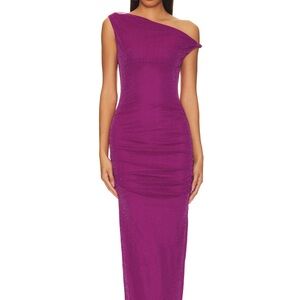 Runaway the label Chyna Dress in plum